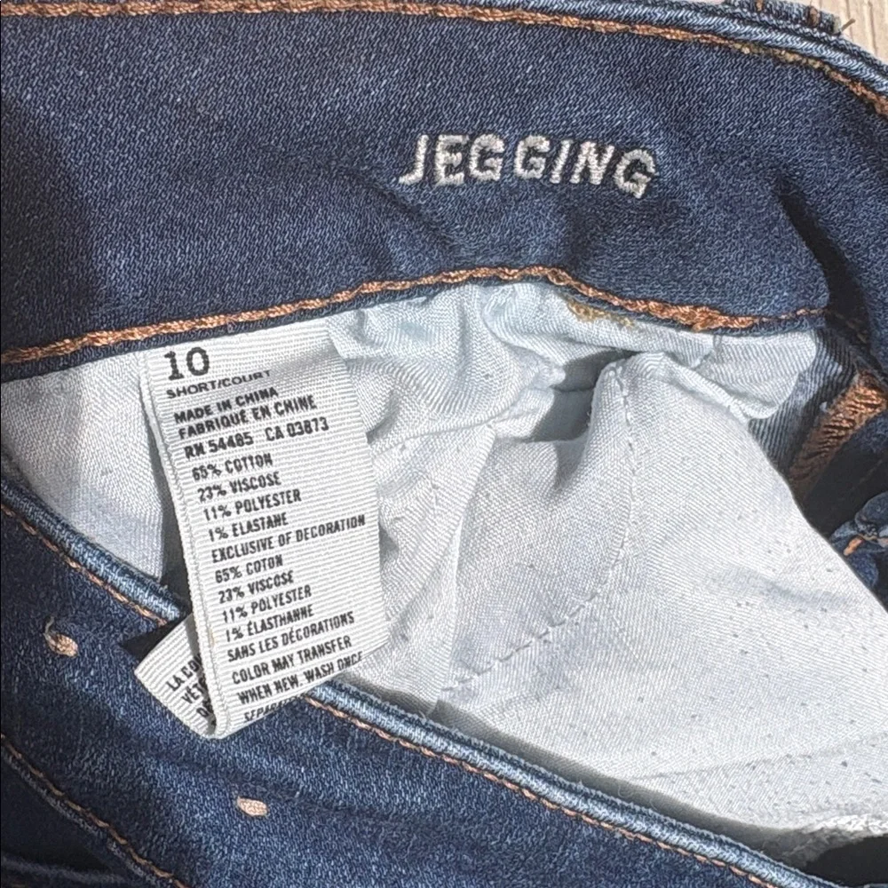 American Eagle | Basic Distressed “Jegging” Jeans Size 10 Short